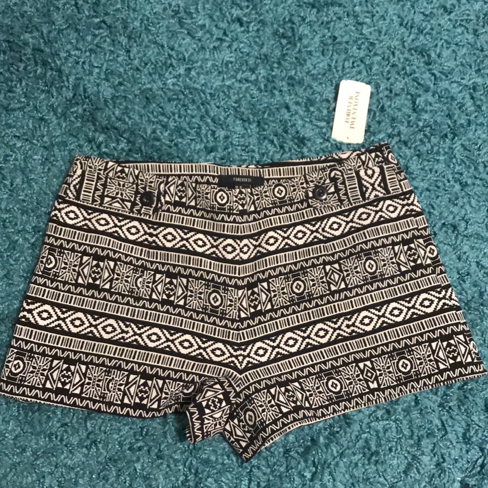 Never worn high waisted shorts from Forever21
